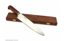 Faca Churrasco e Cozinha Cabo de Madeira Zakharov Chef Mor 10"