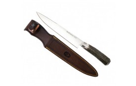 Faca Muela Gaucho 20A - Cabo de Chifre de cervo europeu-cutelaria-costal