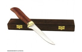 Faca para Desossar Zakharov 5" Inox Cabo de Madeira