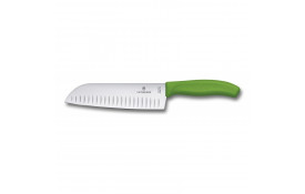 Faca Victorinox SwissClassic Santoku com Sulcos 17cm - 6.8526.17L4B