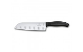 Faca Victorinox SwissClassic Santoku com Sulcos de 17 cm - 6.8523.17G