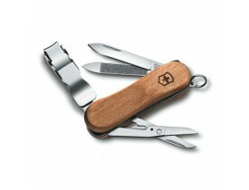 Canivete Victorinox NailClip 580 tala de madeira      REF. 0.6461.63