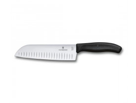 Faca Victorinox SwissClassic Santoku com Sulcos de 17 cm - 6.8523.17G