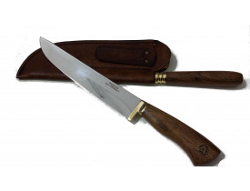 Conjunto Gaúcha Faca e Chaira 8 polegadas cabo padronizado - Criolla Rodeio Fortis