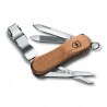 Canivete Victorinox NailClip 580 tala de madeira ref. 0.6461.63