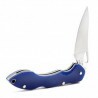 canivete cimo-gecko -acrilatto,azul -inox- c clip - GE6-ACR-AZUL-cutelaria-costal