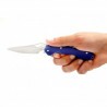 canivete cimo-gecko -acrilatto,azul -inox- c clip - GE6-ACR-AZUL-cutelaria-costal