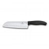 Faca Victorinox SwissClassic Santoku com Sulcos de 17 cm - 6.8523.17G