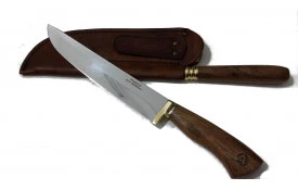 Conjunto Gaúcho Faca e Chaira 8 polegadas cabo padronizado - Criolla Rodeio Fortis-cutelaria-costal
