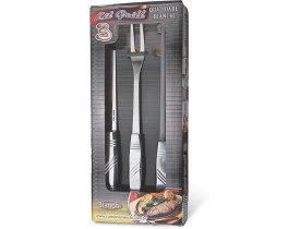 Conjunto Churrasco de 3 Peças Bianchi  (Faca 8", Garfo E Afiador) -  30601/01