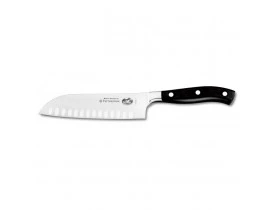 Faca Forjada Victorinox Santoku com Sulcos - 17 cm - 7.7323.17G