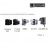 Adaptadores para coldre maynards-cutelaria-costal