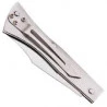 Canivete CIMO aço inox cabo inox com clip - 14/3-cutelaria-costal