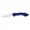 canivete cimo-gecko -acrilatto,azul -inox- c clip - GE6-ACR-AZUL-cutelaria-costal