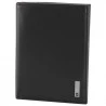 Carteira p/pasaporte preto couro Oslo Altius      REF. 30163301
