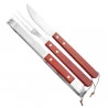Conjunto de 3 peças para Churrasco Fork -  Nautika-cutelaria-costal